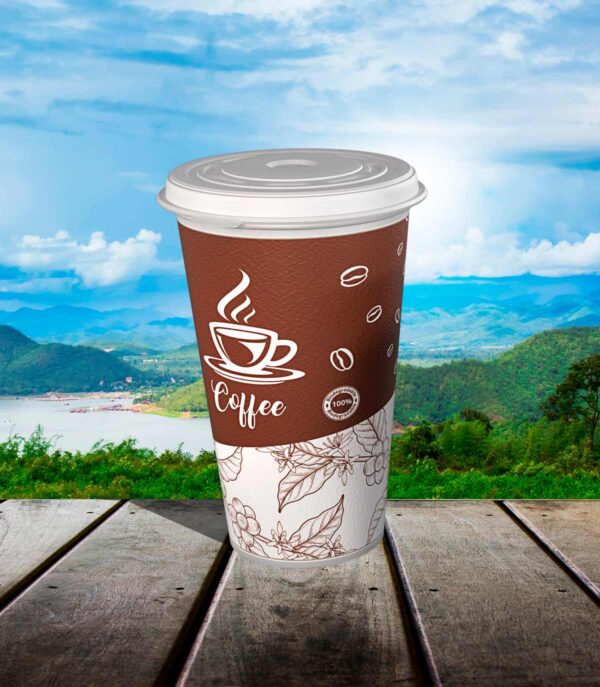 Vasos de Café desechables 10 Oz x1000
